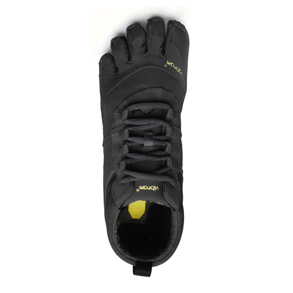 Vibram Five Fingers Womens V-Trek Insulated - Running Shoes Black - WPA024731